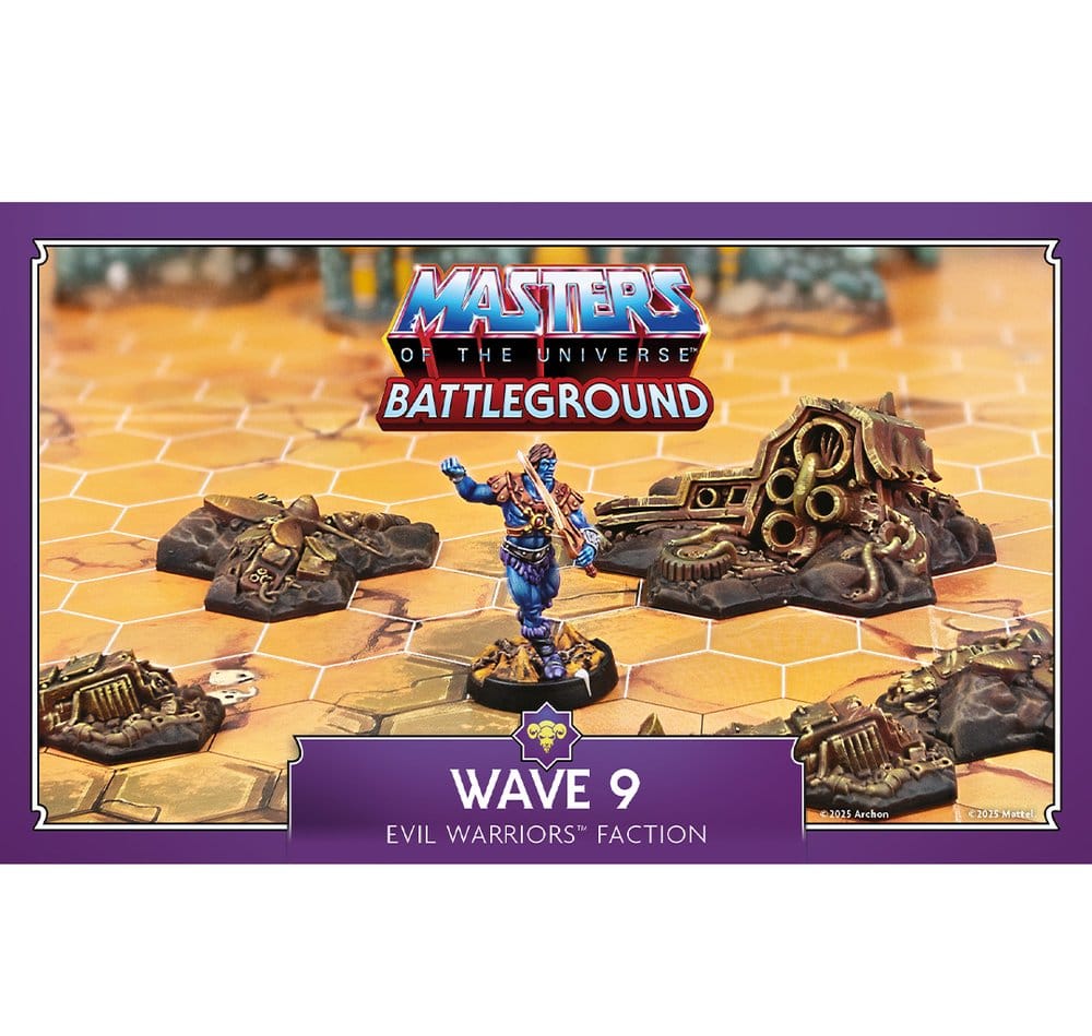 Masters of the Universe: Battleground Miniatures Game Wave 9: Evil Warriors Faction *English Version*