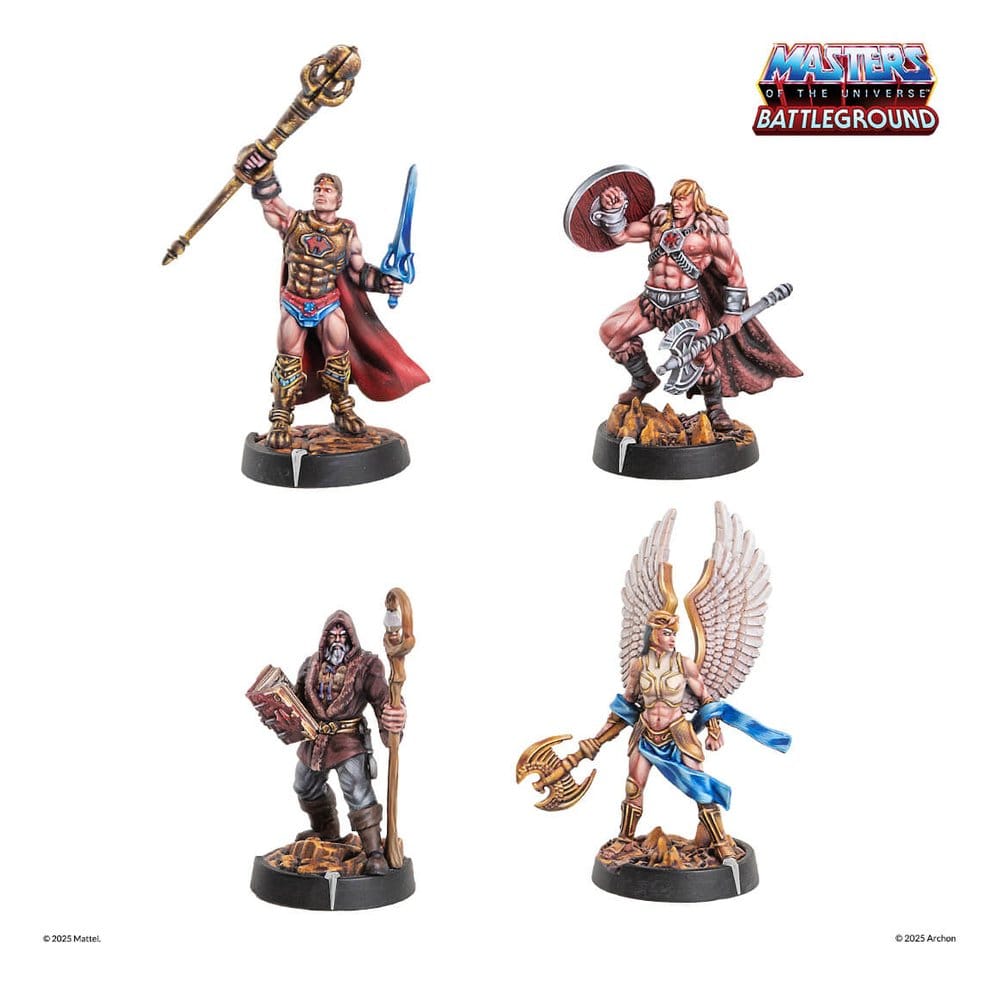 Masters of the Universe: Battleground Miniatures Game Wave 10: Preternian Heroes Faction *English Version*