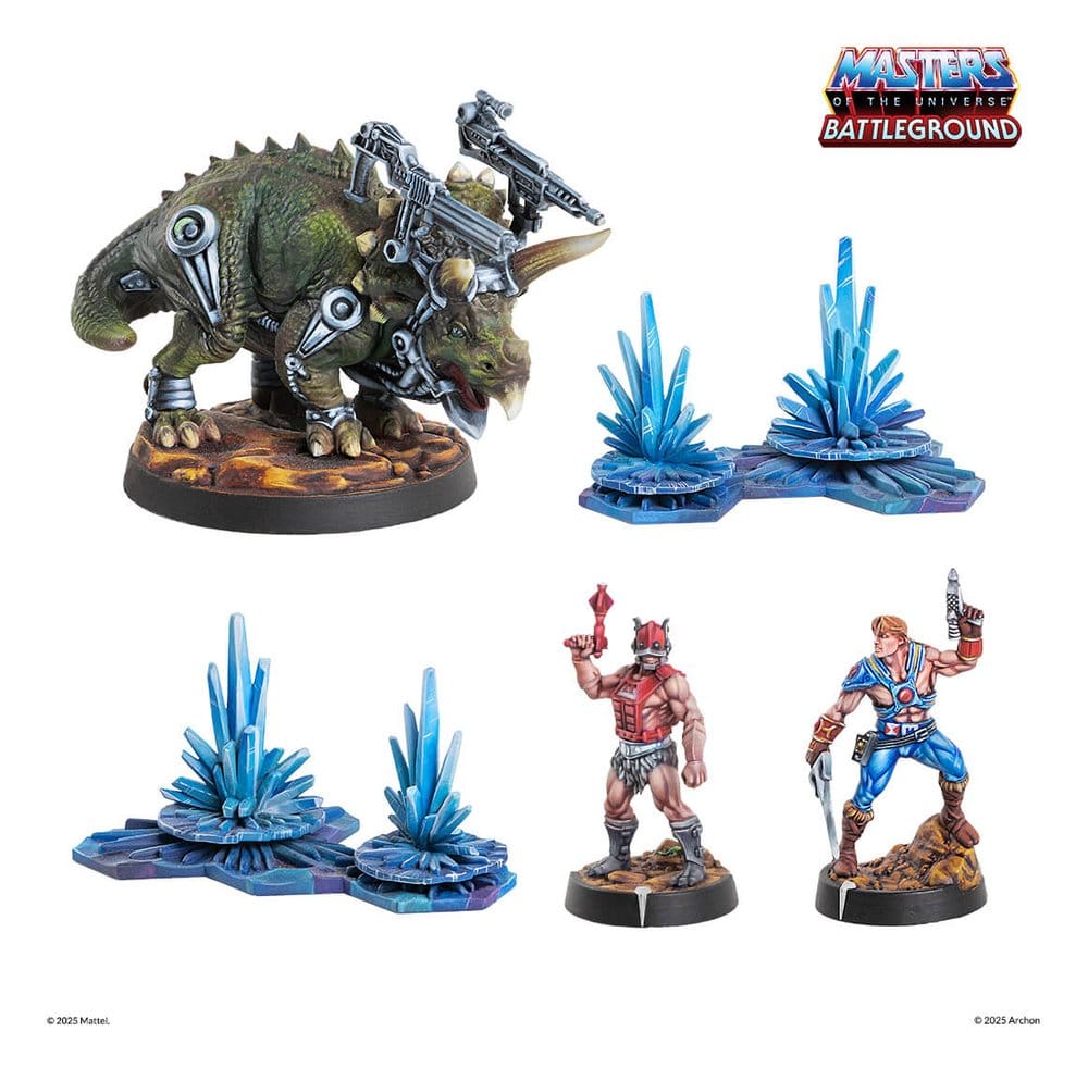 Masters of the Universe: Battleground Miniatures Game Wave 10: Preternian Heroes Faction *Italian Version*