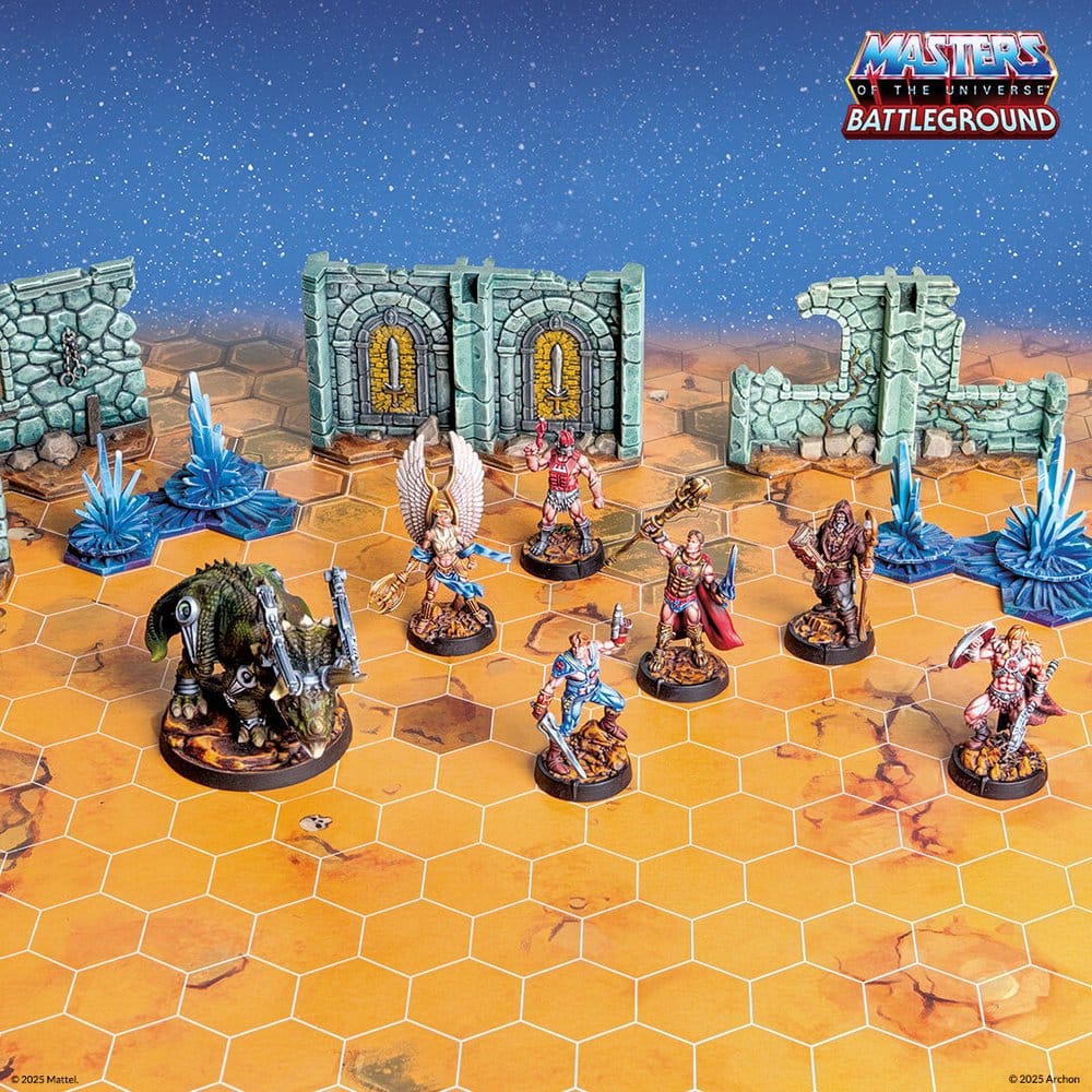 Masters of the Universe: Battleground Miniatures Game Wave 10: Preternian Heroes Faction *Italian Version*