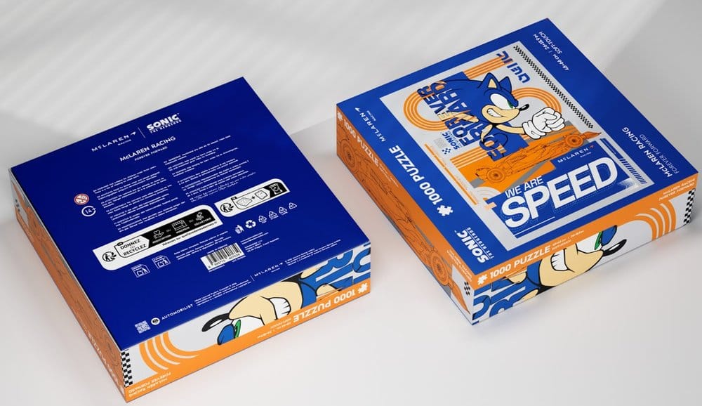 McLaren Mastercard Formula 1 Team x Sonic Puzzle (1000 pieces) 48 x 66 cm