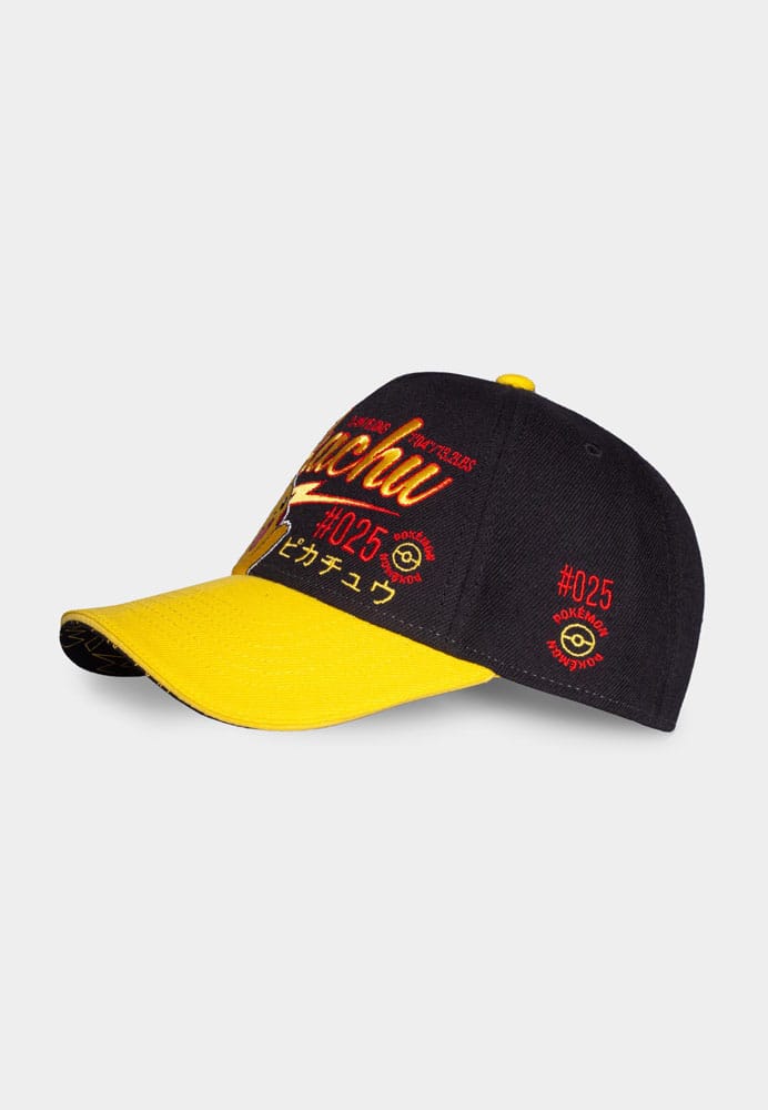 Pokemon gebogene Schnabelkappe Pikachu Hallo