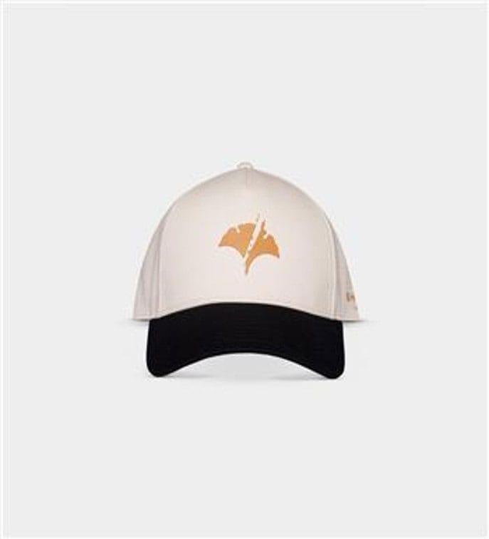 Ghost of Yotei Baseball Cap Ginko Leaf White