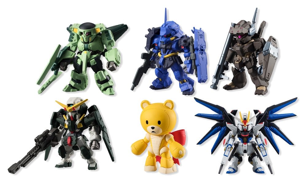 Gundam Shokugan Box Mini Figures Converge Wave 4 Reissue Display (10)
