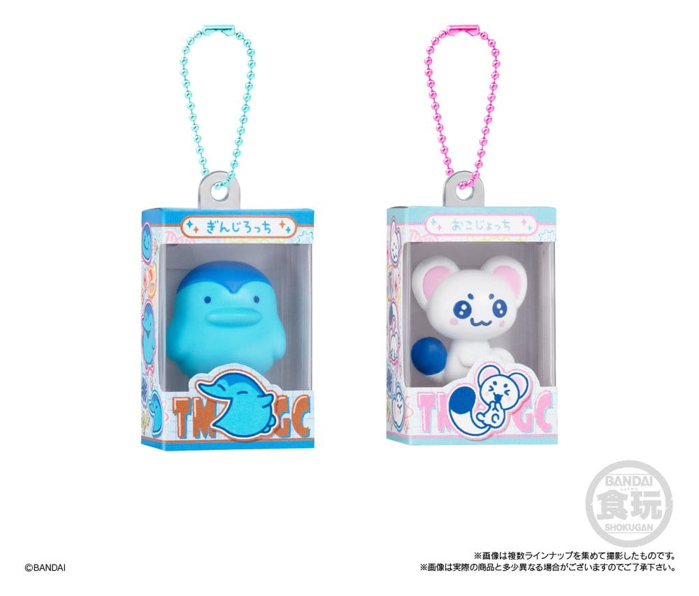 Tamagotchi Shokugan Box Mini Keychain Wave 5 Blind Box 4 cm Display (12)