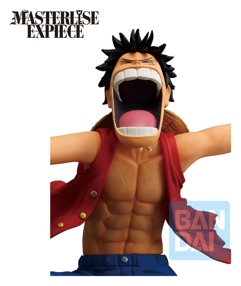 One Piece Playing Love Song in the Sky Ichibansho Masterlise Expiece PVC Figure Monkey D. Luffy 19 cm
