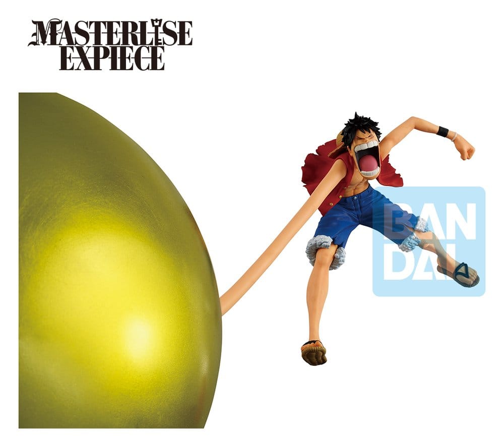 One Piece Playing Love Song in the Sky Ichibansho Masterlise Expiece PVC Figure Monkey D. Luffy 19 cm