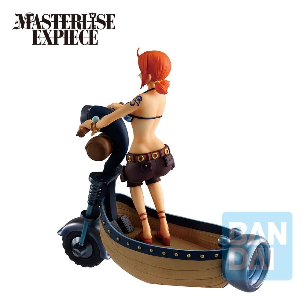 One Piece Playing Love Song in the Sky Ichibansho Masterlise Expiece PVC Figure Nami 18 cm