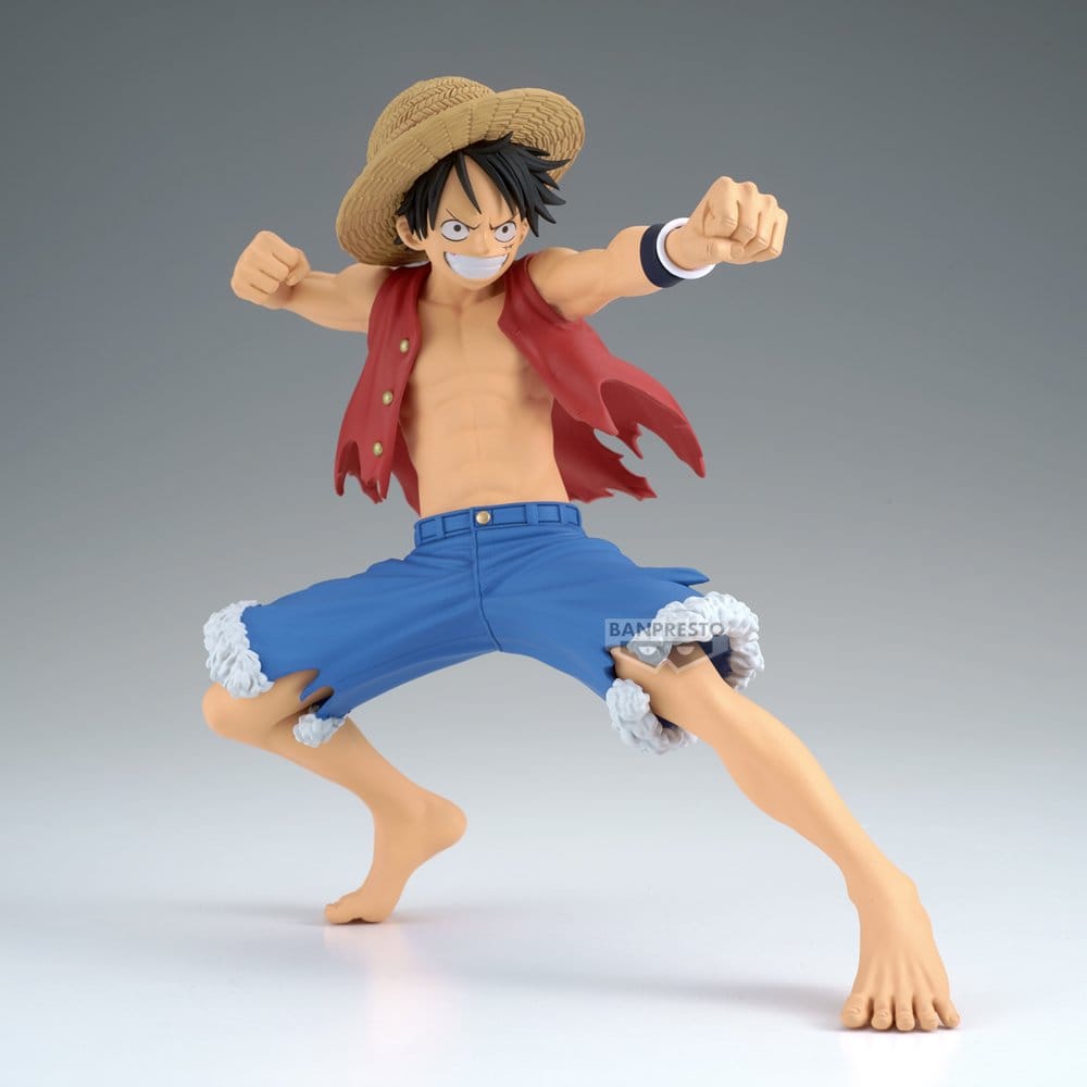 One Piece Cross Posing PVC Figure Monkey D. Luffy 16 cm