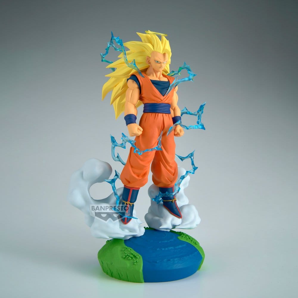 Dragon Ball Z History Box PVC Figure Super Saiyan 3 Son Goku 18 cm Dragon Ball Z History Box PVC Figure Super Saiyan 3 Son Goku 18 cm