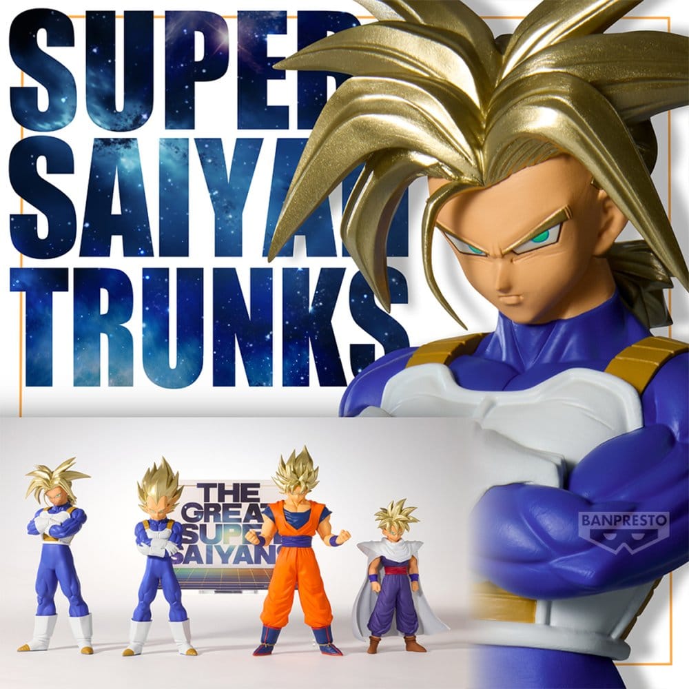 Dragon Ball Z Blood of Saiyans PVC Figure Super Saiyan Trunks II 20 cm