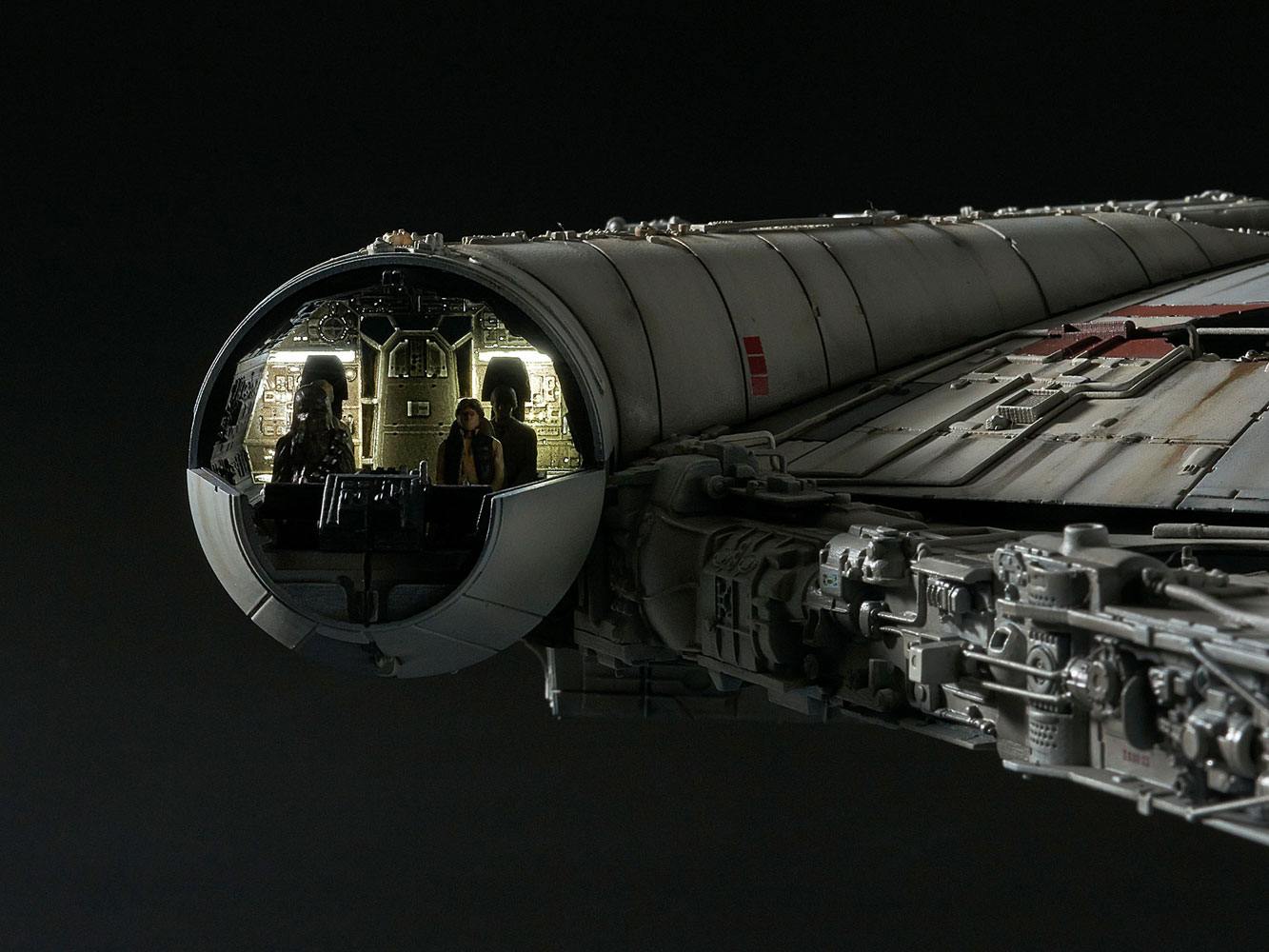 Star Wars Episode IV Perfect Grade Plastikmodellbausatz 1/72 Millennium Falcon 48 cm