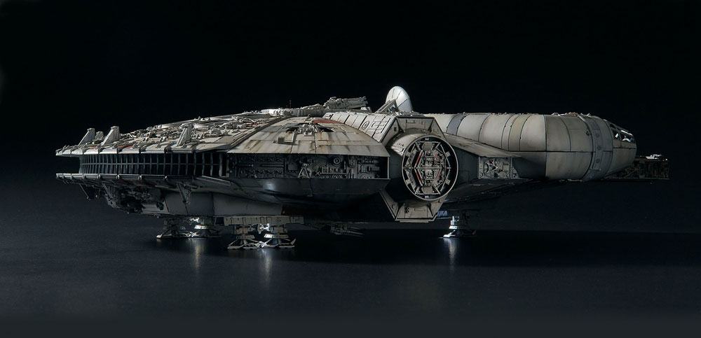 Star Wars Episode IV Perfect Grade Plastikmodellbausatz 1/72 Millennium Falcon 48 cm