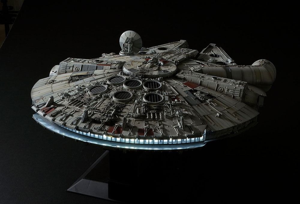 Star Wars Episode IV Perfect Grade Plastikmodellbausatz 1/72 Millennium Falcon 48 cm