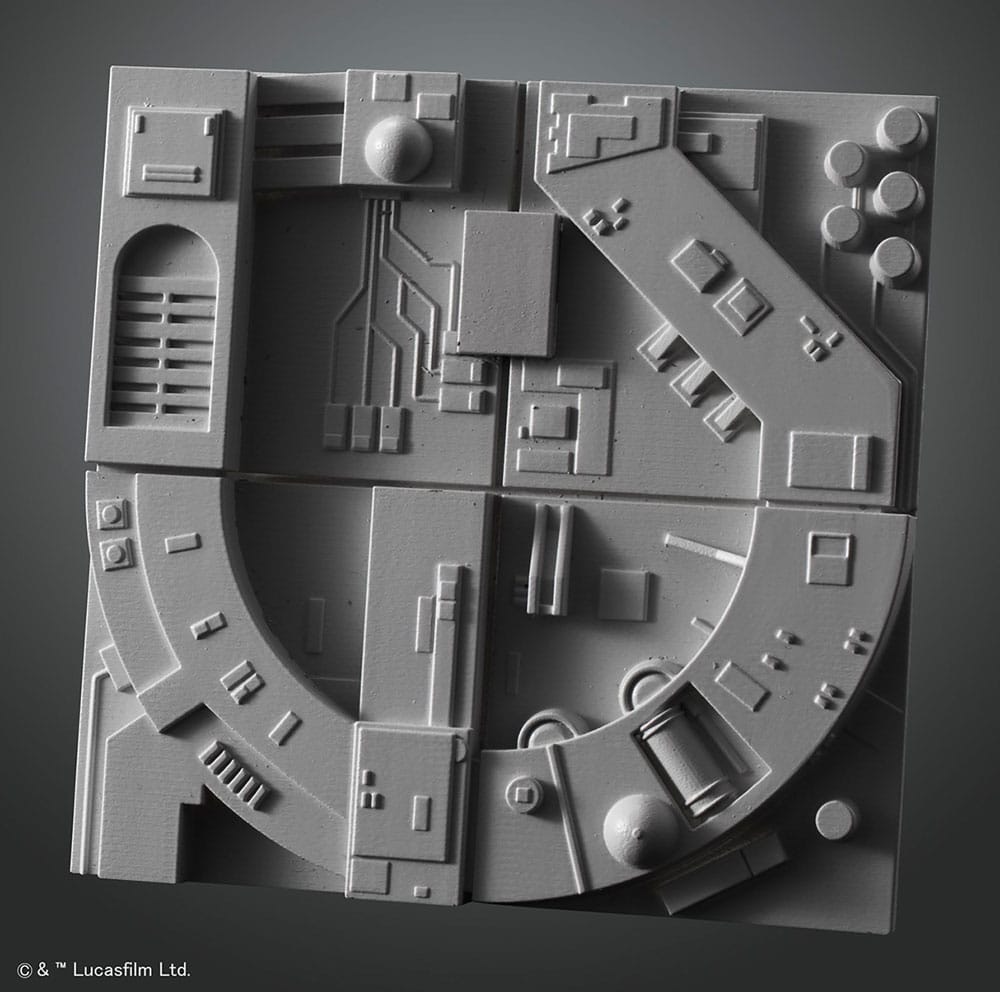 Star Wars Modellbausatz 1/72 TIE Advanced x1 10 cm