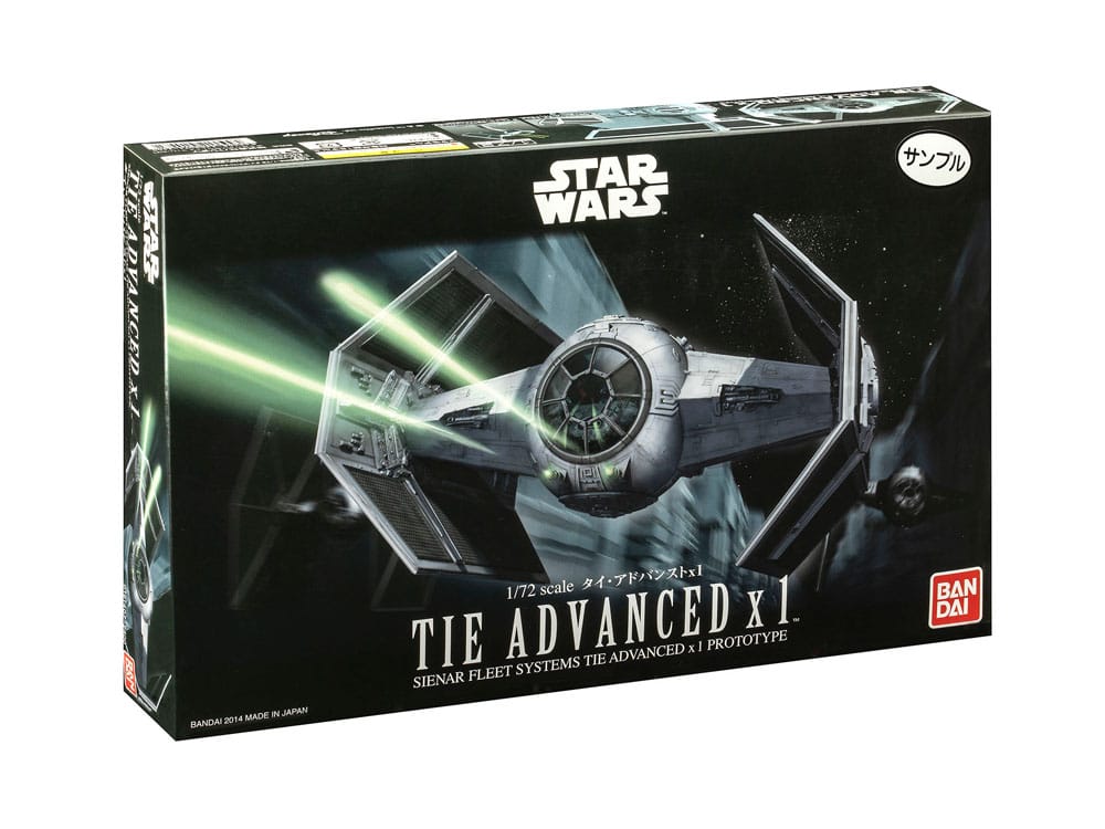 Star Wars Modellbausatz 1/72 TIE Advanced x1 10 cm