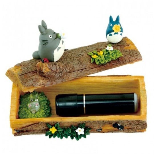 Mein Nachbar Totoro Diorama / Aufbewahrungsbox Totoro Trompete 8 cm