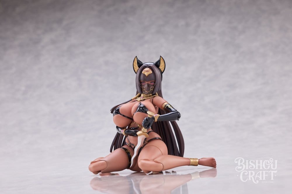 Original Character Isekai Emaki Action Figure 1/12 Egyptian Goddess Bastet 18 cm