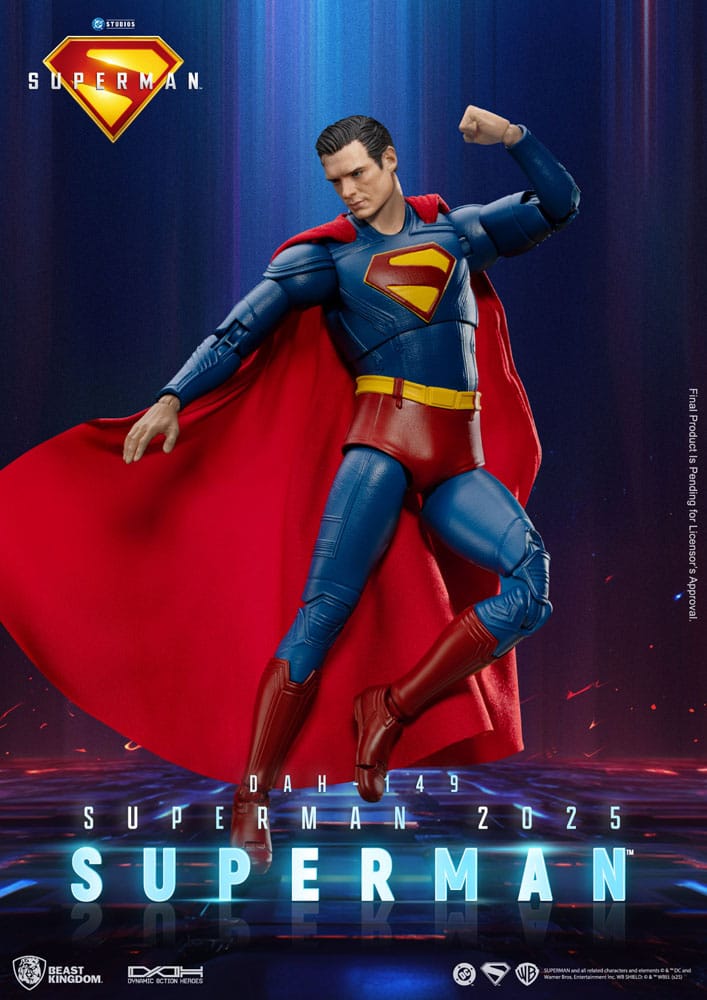 パーツ superman Superman (2025) Action Figure Superman & Krypto 21 cm