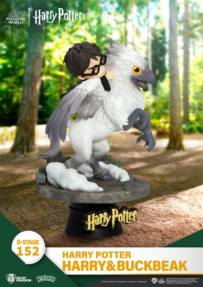 Harry Potter D-Stage PVC Diorama Harry &amp; Seidenschnabel 16 cm