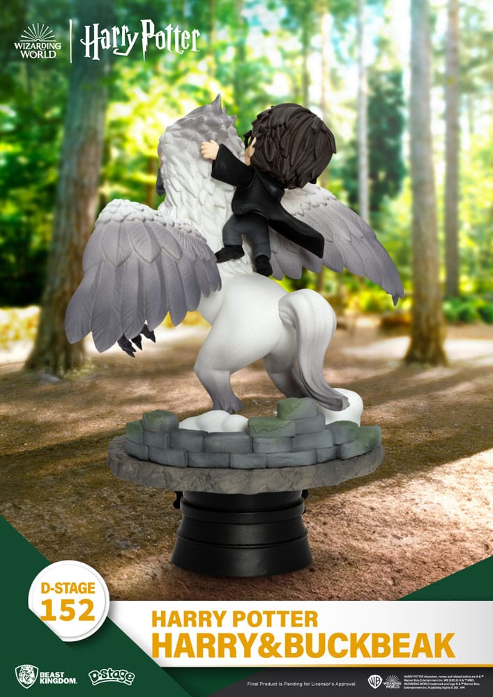 Harry Potter D-Stage PVC Diorama Harry &amp; Seidenschnabel 16 cm