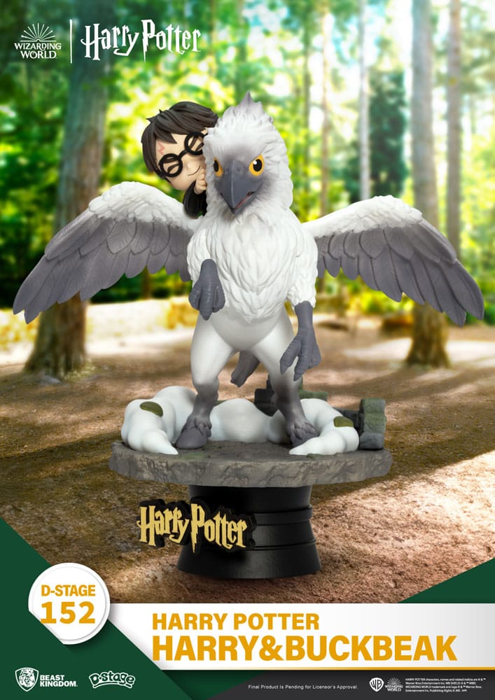 Harry Potter D-Stage PVC Diorama Harry &amp; Seidenschnabel 16 cm