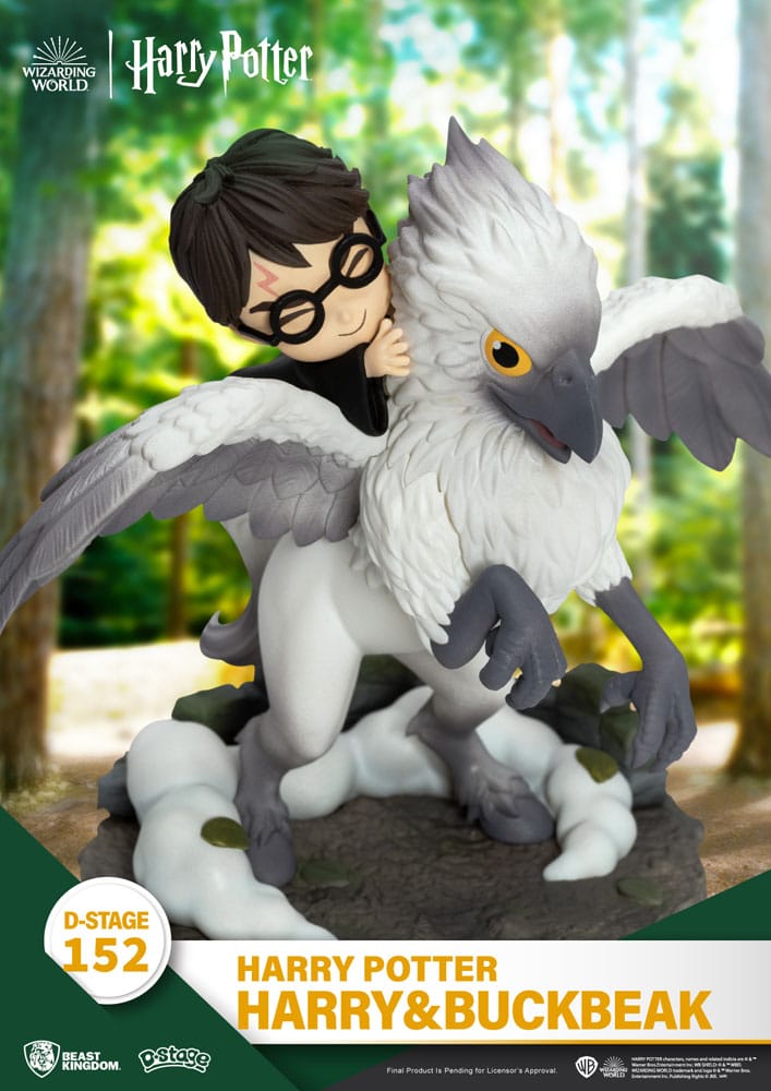 Harry Potter D-Stage PVC Diorama Harry &amp; Seidenschnabel 16 cm