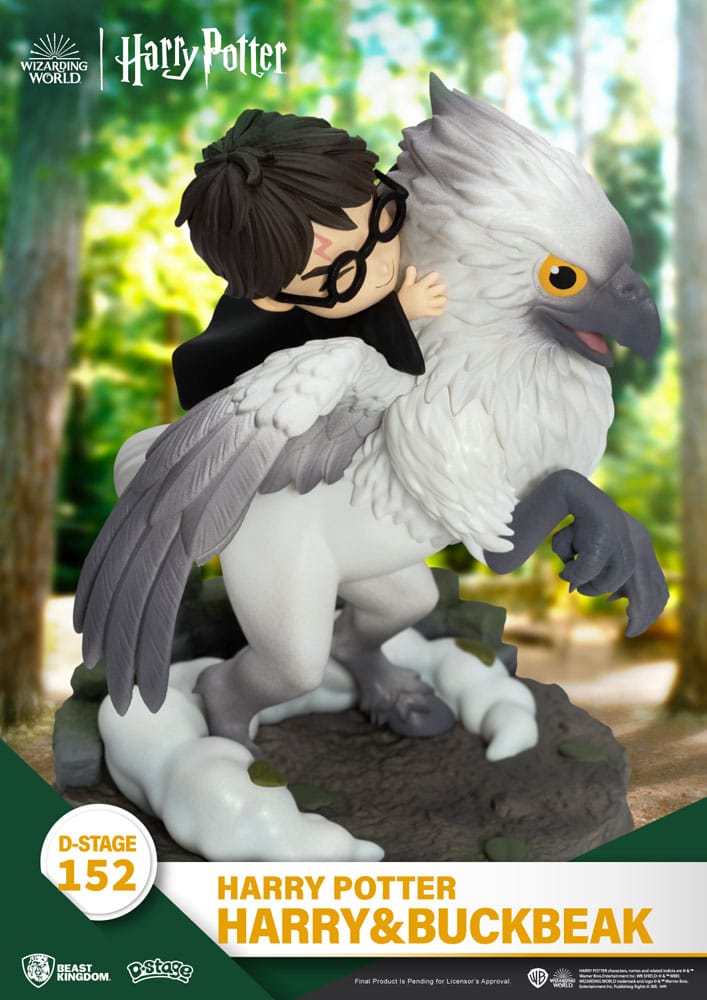 Harry Potter D-Stage PVC Diorama Harry &amp; Seidenschnabel 16 cm