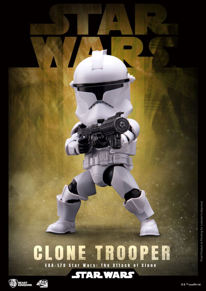 Star Wars Egg Attack Actionfigur Clone Trooper 16 cm