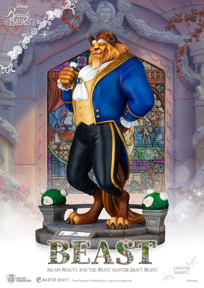 Disney Master Craft Statue „Die Schöne und das Biest“ 39 cm