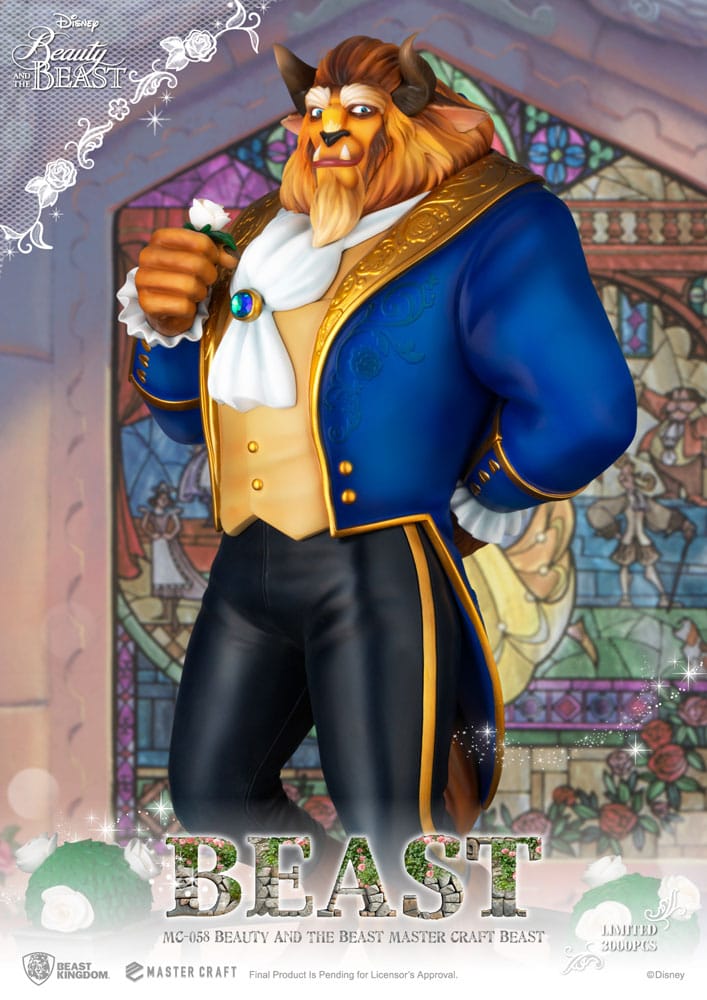 Disney Master Craft Statue „Die Schöne und das Biest“ 39 cm