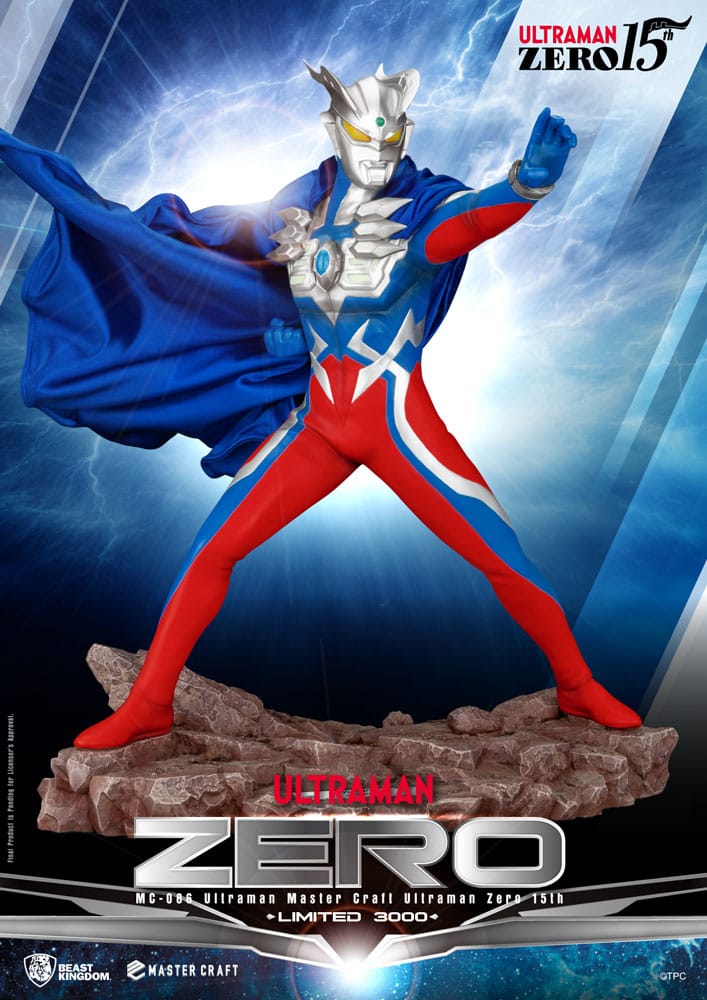 Ultraman Master Craft Statue Ultraman Zero 15th 41 cm