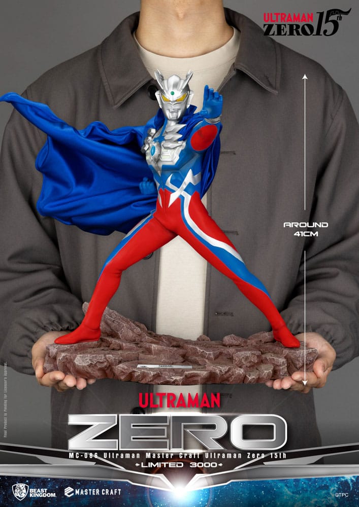 Ultraman Master Craft Statue Ultraman Zero 15th 41 cm