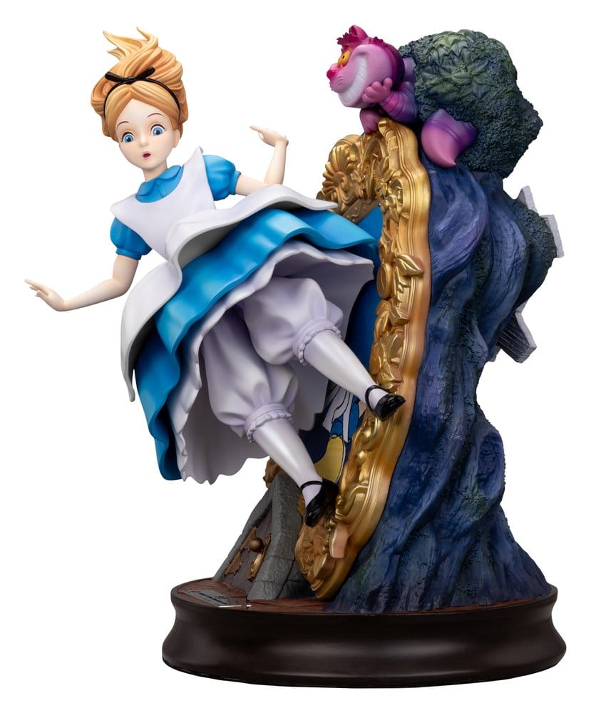 Alice in Wonderland Master Craft Statue Alice & The Cheshire Cat 40 cm