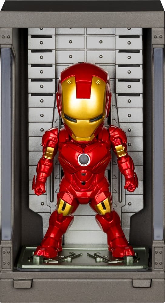 Marvel Mini Egg Mini Figures Iron Man Hall of Armor Blind Box Assortment (6) 8 cm
