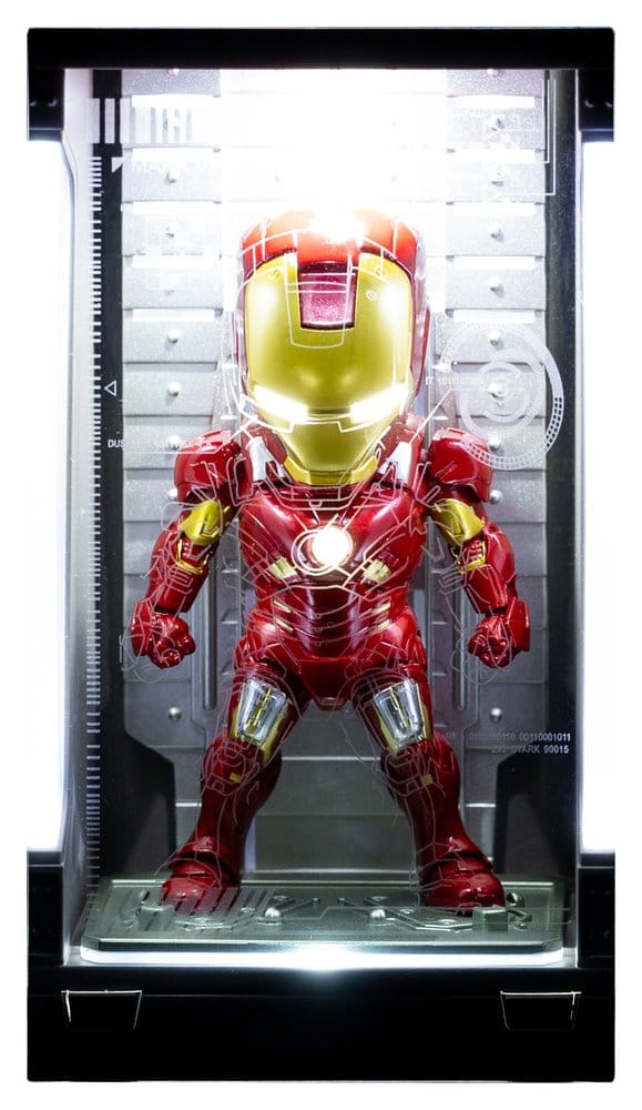 Marvel Mini Egg Mini Figures Iron Man Hall of Armor Blind Box Assortment (6) 8 cm