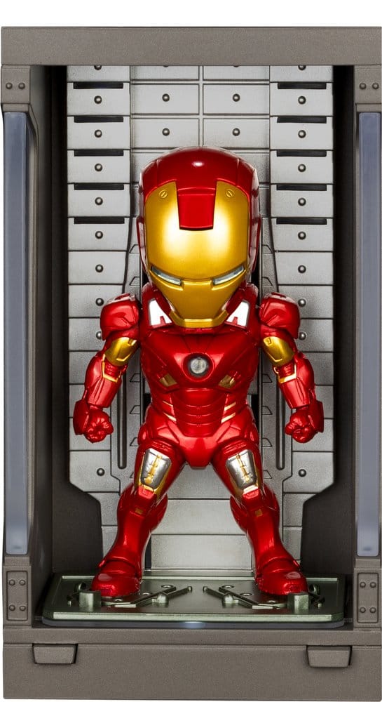 Marvel Mini Egg Mini Figures Iron Man Hall of Armor Blind Box Assortment (6) 8 cm