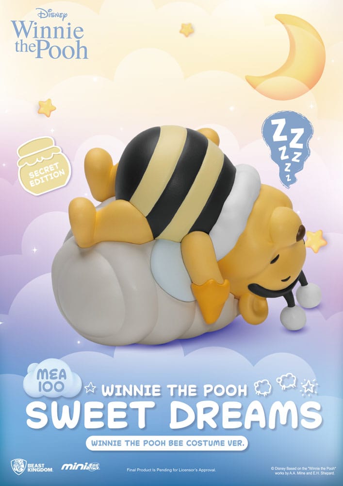 Winnie the Pooh Mini Egg Attack Blind Box Figures sweet dreams 6 cm Assortment (6)