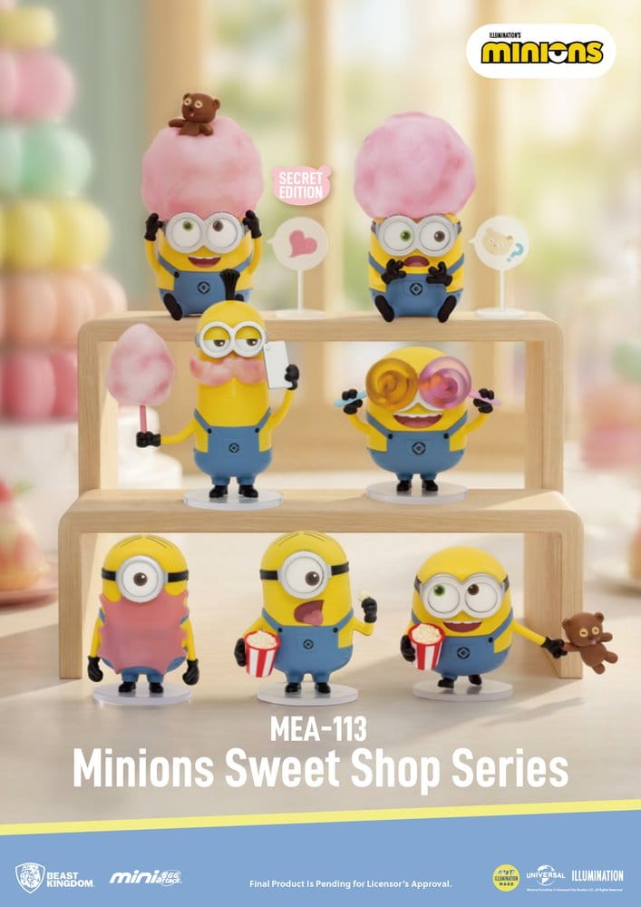 Minions Mini Figures Sweet Shop Series 6 cm Blind Box Assortment (6)