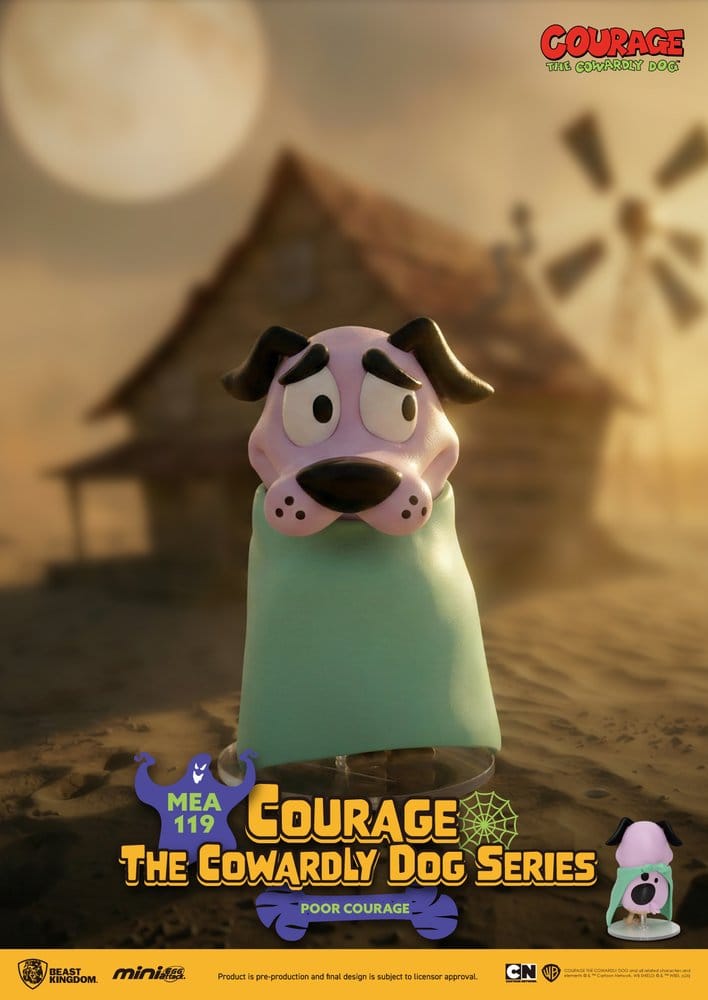 Courage the Cowardly Dog Mini Egg Attack Blind Box Figures Assortment 8 cm (6)