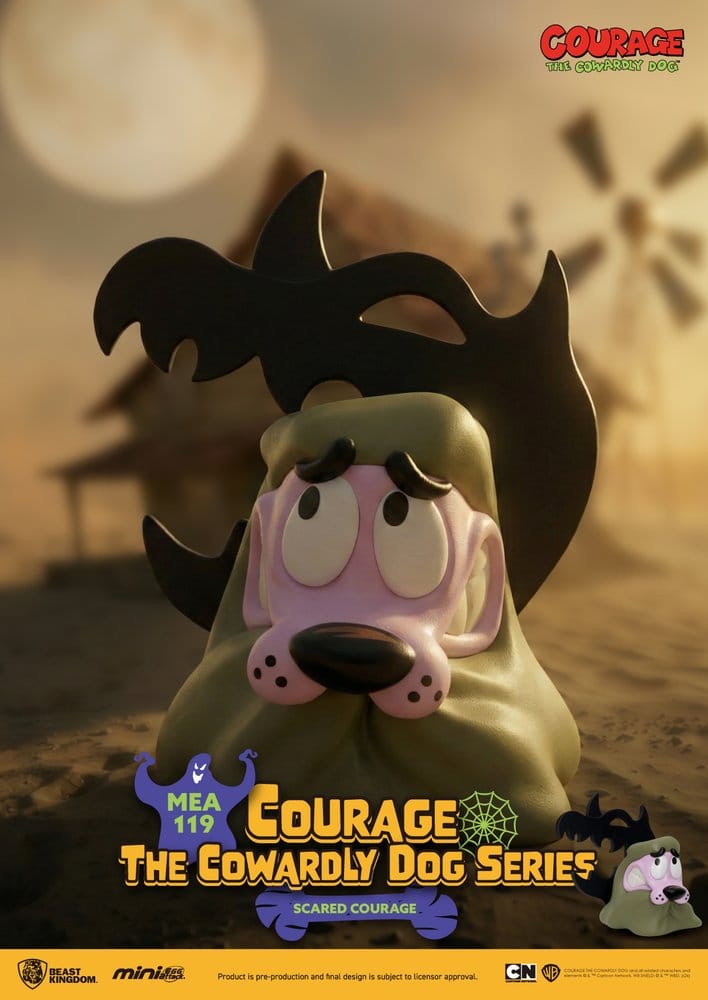 Courage the Cowardly Dog Mini Egg Attack Blind Box Figures Assortment 8 cm (6)