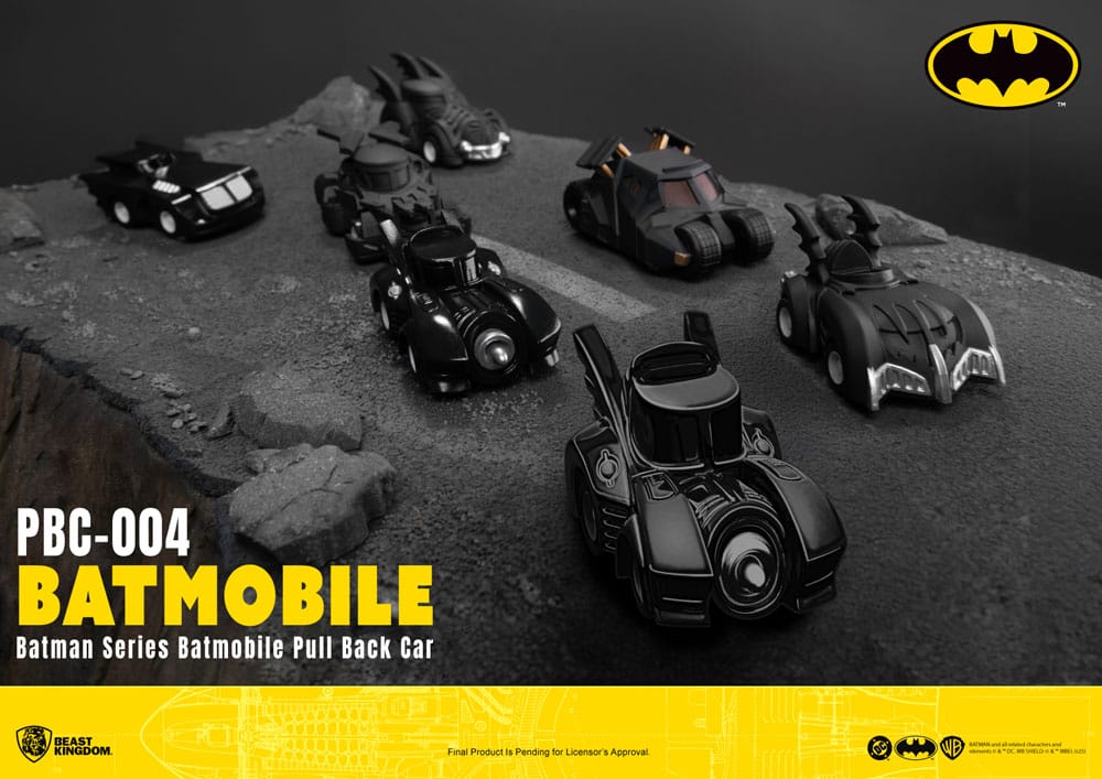 Batman Pull Back Cars Blind Box 6-Pack