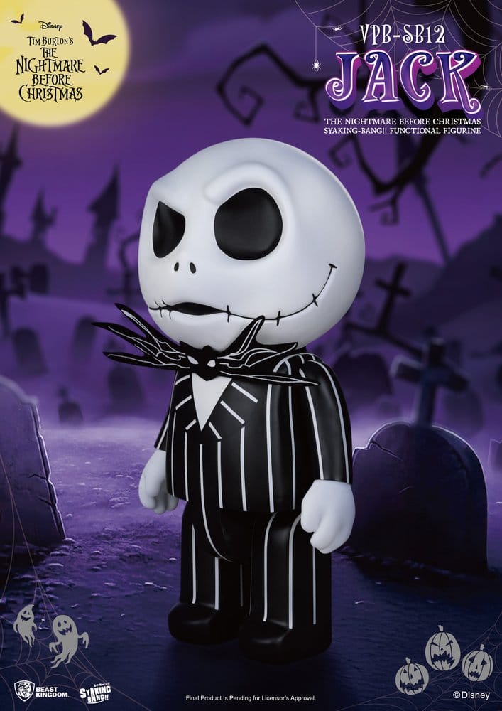 The Nightmare Before Christmas Shaking-Bang Figure Bank Jack 47 cm