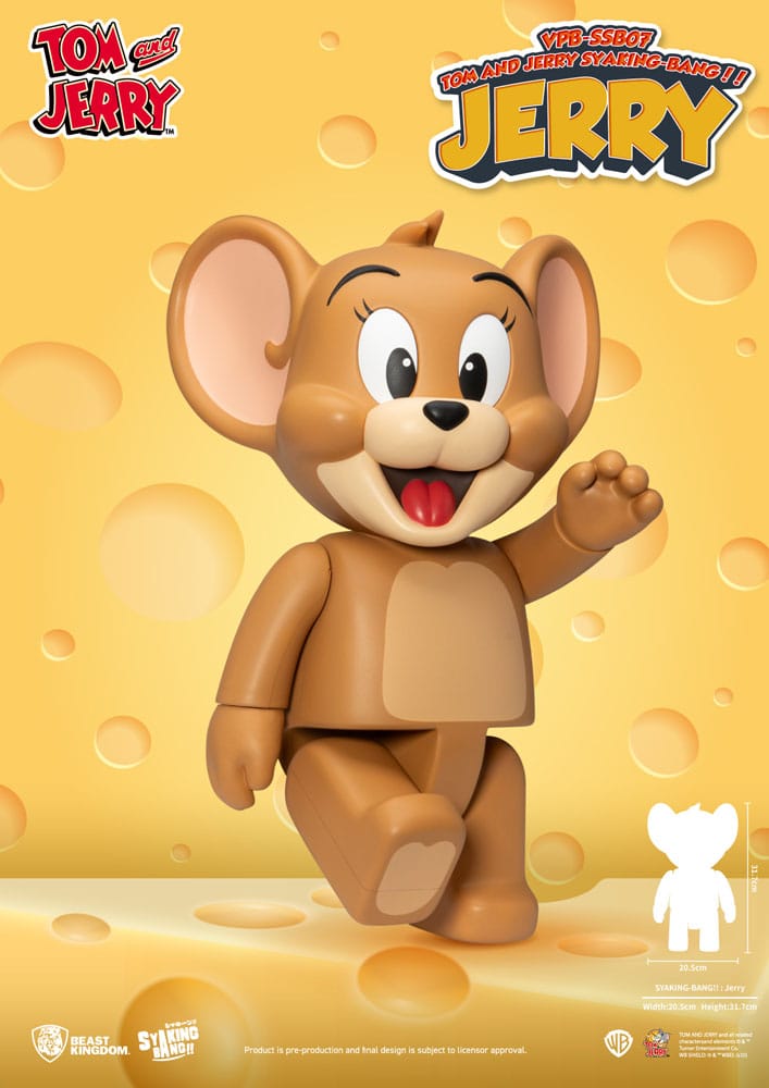 Tom & Jerry Syaking Bang PVC figure Jerry 30 cm