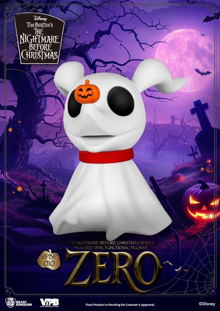 The Nightmare Before Christmas Palm Size Figure Bank Zero 11 cm