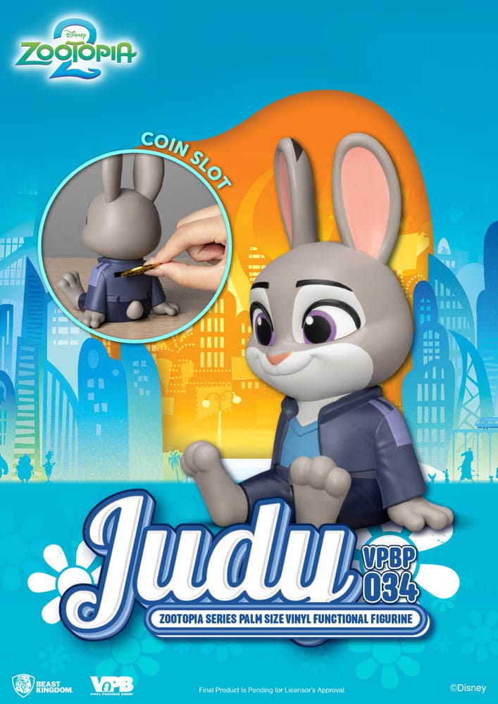 Zootopia Piggy Vinyl Bank Judy 15 cm