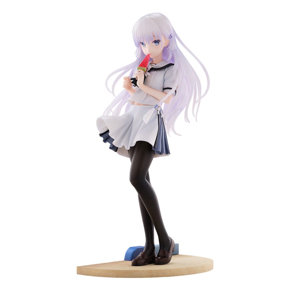 Summer Pockets REFLECTION BLUE PVC Statue 1/7 Shiroha Naruse 24 cm