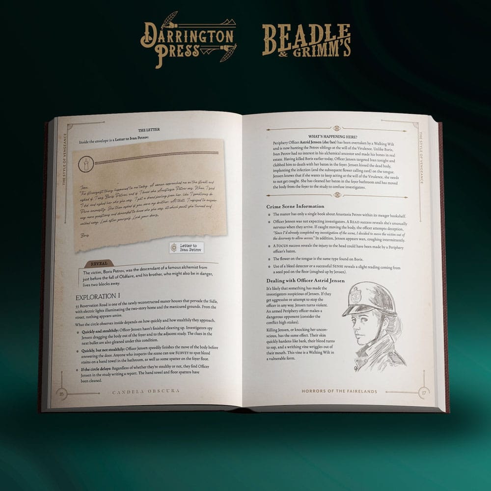 Candela Obscura Assignment Book Horrors of the Fairelands
