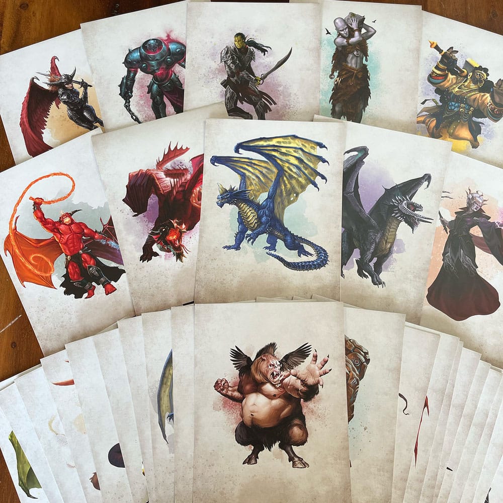 Dungeons & Dragons RPG Encounter Cards Challenge Rating 7+: Pack 2 *english*