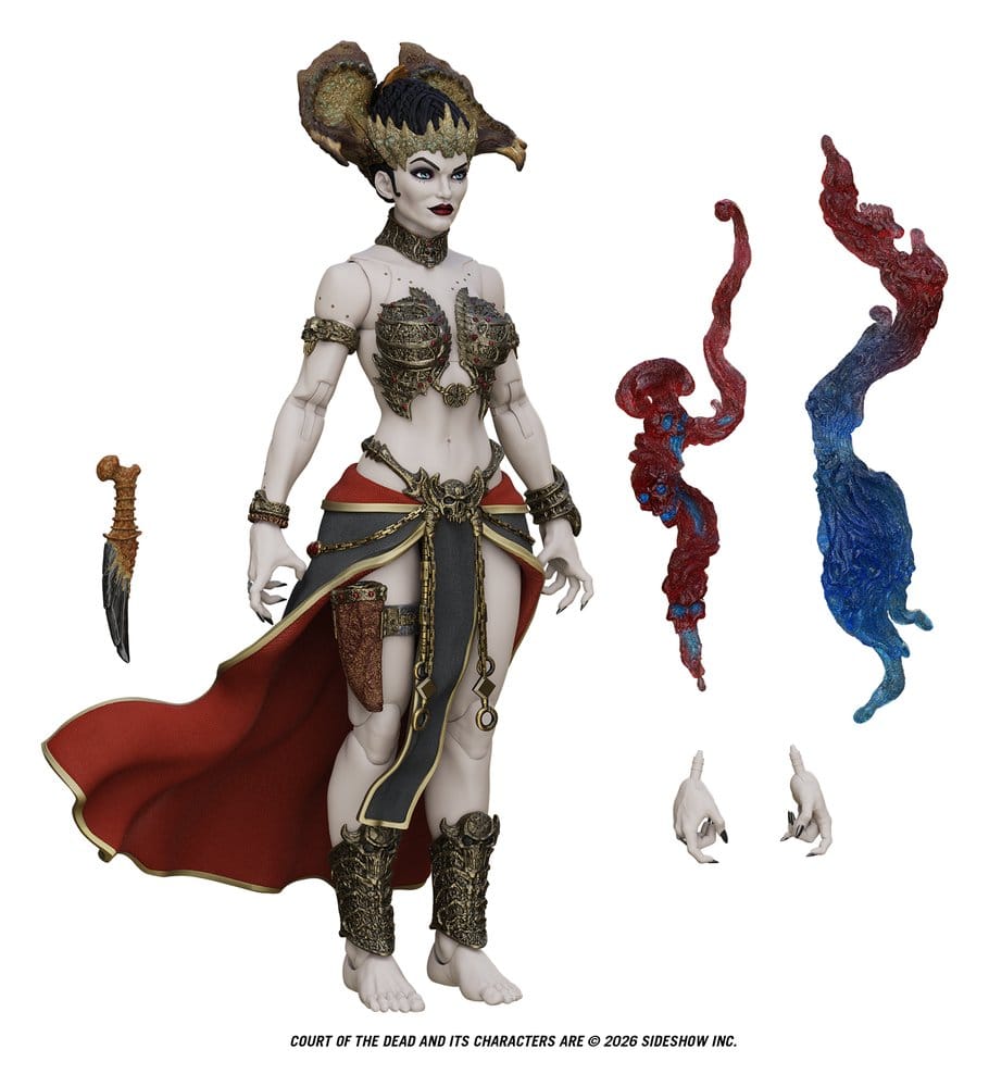 Court of the Dead Action Figure 1/12 Gethsemoni: Queen of the Dead 15 cm